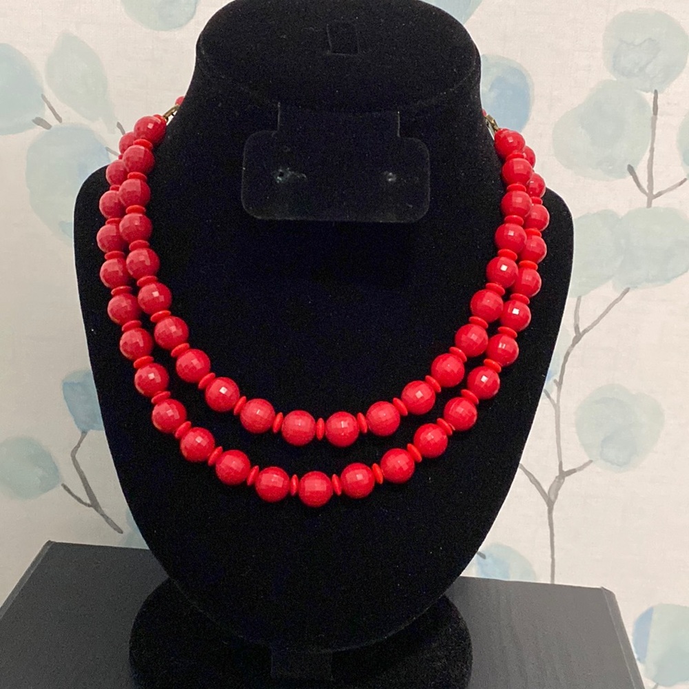 Vintage Beaded Choker Necklace